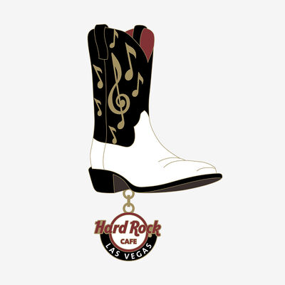 Limited Edition Chained Cowboy Boot Pin Limited Edition Chained Cowboy Boot Pin